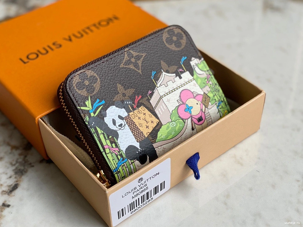 WIS VUITTON COIN ZIPPY PURSE LOUIS 0814